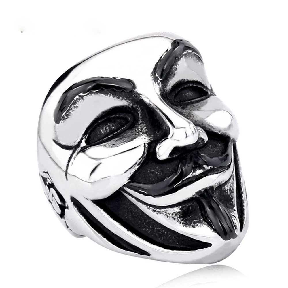 GUY FAWKES  V for Vendetta Comic Face Mask Anonymous Guy Fawkes (White)